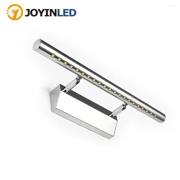 Lámparas de pared que venden espejo de baño LED espejo tibio blanco /fría lámpara de lavado de lavado de aluminio acero inoxidable