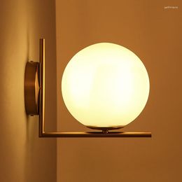 Lámparas de pared Lámpara de decoración de iluminación circular creativa moderna simple Hacer techo