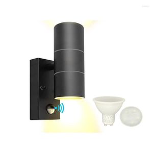 Lampes murales Smart Motion Sensing Light WIFI LED Lampe 5W Extérieur Intérieur Jardin AutoSensor Décoration Éclairage