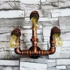 Wandlampen Vintage Loft Waterleidinglamp E27 Bar Restaurant Industriële Verlichting Armatuur Lichtarmatuur Blaker Steampunk