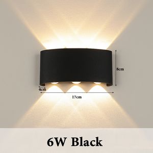 Wandlampen Waterdichte LED LED WANDRECHT LAMP INTERIEUR LICHTBRIJKING 220V 110V Buitenverlichting voor badkamer Home Decor