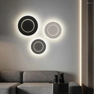 Lampes murales sans fil lampe rechargeable tactile interrupteur lumière prise USB pour lit chambre et salon lumières décoratives intérieures