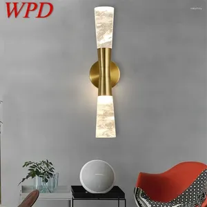 Wandlampen WPD Crystal Lights SCONCE LED BRIPTER Modern aluminium binnensoor voor huis Foyer slaapkamer woonkamer kantoor El
