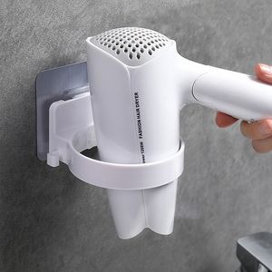 Soporte de secador de cabello montado en la pared almacenamiento de tocador secador de cabello para el hogar de la casa de la pared de la pared de la pared de la pared de la pared organizador 220527