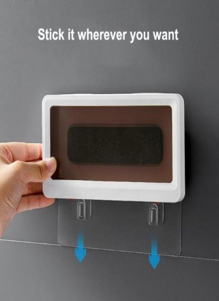 Caja de teléfono montada en la pared, caja de teléfono resistente al agua para baño, práctico soporte seguro para cocina, balcón, almacenamiento en el hogar 39691124552841