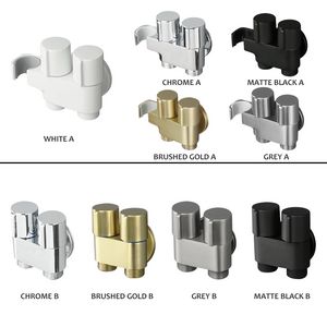 Toilettes murales pulvérisateur Bidet Set Set en laiton Double but Bidet Robinet Sallemeur Spillier Douche Bidet Faucet Accessoires