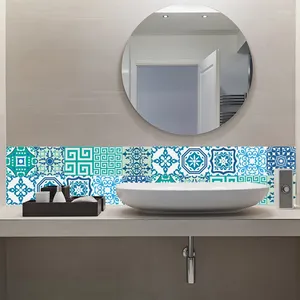 Muurstickers 20 stuks Marokkaanse stijl PVC waterdicht oliebestendig zelfklevend tegelvloer DIY badkamer keuken behang