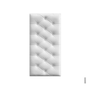 Pegatinas de pared 3D Diy Faux Leather Pe Foam Sticker Papel pintado autoadhesivo impermeable para salas de estar Dormitorio Habitación de niños Guardería Hogar Otpnl