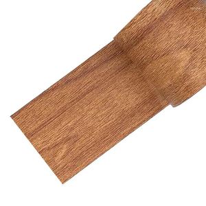 Autocollants muraux en planches de bois 5.7x457cm, papier peint auto-adhésif imperméable en PVC pour sol en Grain pour décoration de maison DIY P7Ding