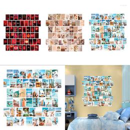 Muurstickers 50 stuks Collage Esthetische Foto's Kit Fahsion Ansichtkaarten Poster Dikke Leuke Slaapkamer Decor Voor Tienermeisjes