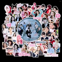 Wall Stickers 55pcs Kpop Tweemaal Girls Lomo Card Formule of Love Postcards Po High Quality Pocards for Fans Cadeau