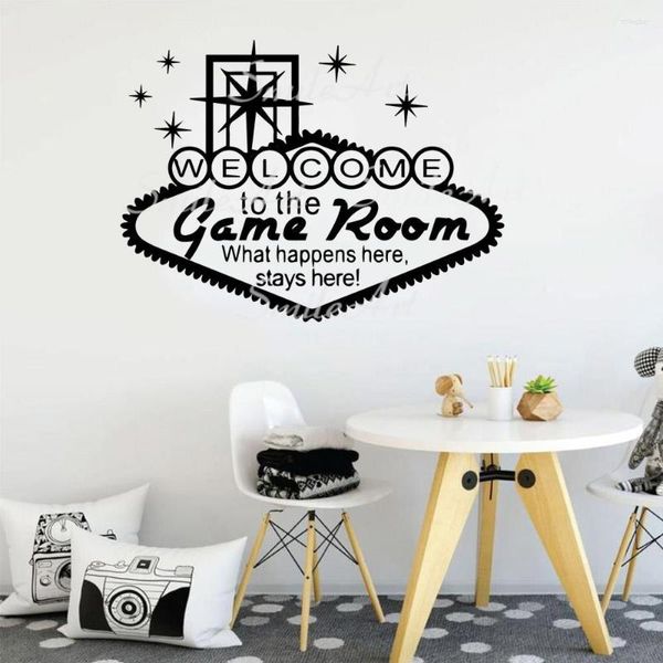 Stickers muraux dessin animé jeu autocollant Art décor à la maison pour bébé enfants chambres décoration accessoires peintures murales