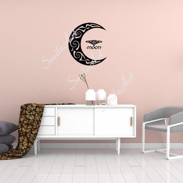 Autocollants muraux dessin animé islamique Runes pépinière Art décalcomanies pour enfants chambres décoration autocollant Mural