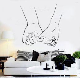 Autocollants muraux dessin animé amour, autocollant décoratif, décoration de maison pour chambres d'enfants, décoration murale DIY