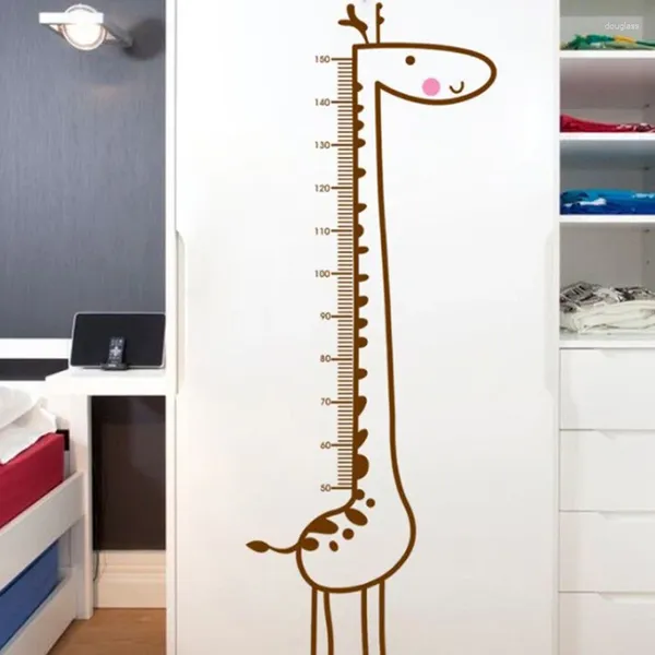 Stickers muraux Mesure de dessin animé pour les chambres pour enfants