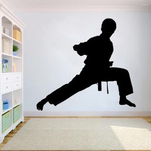 Muurstickers creativiteit vechtsporten sticker voor jongen kinderkamers decoratie sticker baby slaapkamer woonkamer stijlvol decor hq01