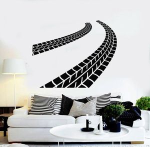 Muurstickers Decal Band Track Driver Garage Auto Decoratie Sticker Mural Home Decor Fashion Art Drift Print Sticker2