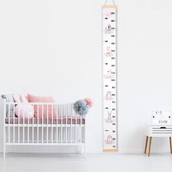 Autocollants muraux Mesure de hauteur Mesure des enfants Accessoires pour enfants pour enfants pour chambre à coucher