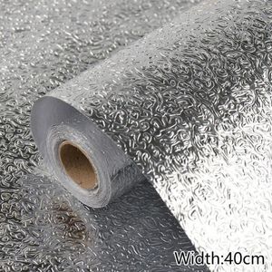 Wandstickers keukenolie olie-proof waterdichte keramische tegel aluminium foliefokkast kast zelfklevende sticker diy wallpaper