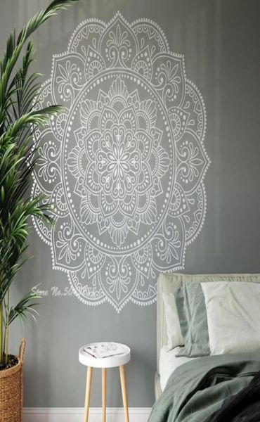 Autocollants muraux Mandala Decal Design Boho Chic Decor Bedroom Yoga Gift Fashion Wallpapers Z3294166921