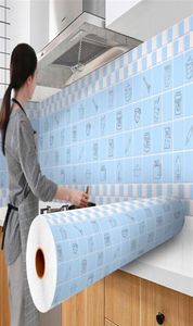 Autocollants muraux Mosaïque PEEL PEELLE ET Stick Stick Adhesive Backselash DIY Cuisine salle de bain Home Autocollant 3D Fond d'écran229W226T5455573