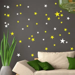 Muurstickers Sterren Voor Kinderkamer Babykamer Decoratie DIY Art Decals Thuis Slaapkamer