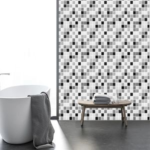 Stickers muraux autocollant salle de bain bain carrelage imperméable auto-adhésif papier peint rénovation salle de douche décoration étanche à l'humidité 231010