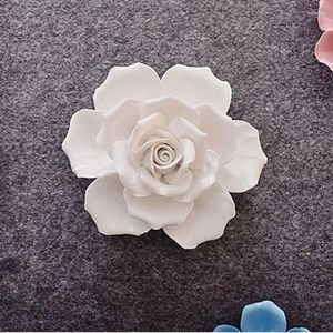 Stickers Muraux Autocollant Rose Suspendus Creative Home Office Restaurant Décoration Belles Fleurs