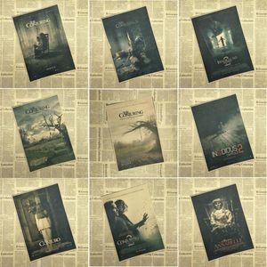 Wall Stickers The Conjuring Classic Terror Movie Core Kraft Paper Paper Bar Cafe Living Room Dining Decoratieve schilderijen