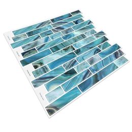 Pegatinas de pared impermeables y a prueba de salpicaduras para baño, azulejos adhesivos para pelar, papel tapiz para el hogar, fácil de instalar, 208p