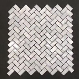 Pegatinas de pared Cuadrado blanco Nácar Concha Mosaico Artesanía Placemat Azulejo Etiqueta Cocina Baño Fondo Decoración 231010