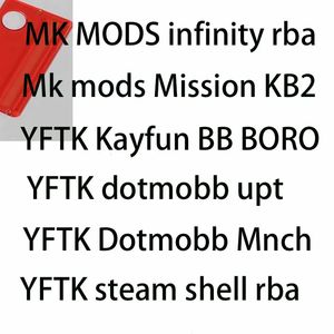 Stickers muraux YFTK Kayfun bb steam shell KB2 full infinity dotmobb upt Mnch PPT dotRBA mtl Bridge pour sxk autocollants pour carreaux de céramique 231010