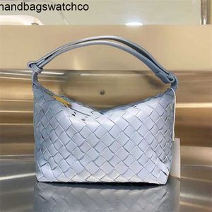 Wallaces BottegassVenetaa sac à bandoulière en cuir Intrecciato produit fait à la main tissé boîte à déjeuner femme aisselles vente