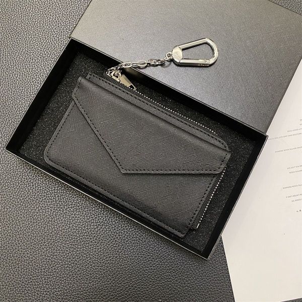 Portefeuille de cartes de portefeuille recto verso Designer Fashion Womens Mini Organisateur Zippy Organisateur de portefeuille Purs à bandoulière