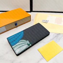 Portemonnee kaarthouder vrouwen ontwerper pompoen portemonnee print koppeling tas vintage bloemenmunt portemonnees unisex portefeuilles