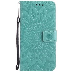 Wallet Case Voor Samsung Galaxy J5 J7 J510 J710 J2 Core J4 Prime J6 Plus J8 Pro Flip PU lederen Bloemen Zonnebloem Telefoon Cover Conque