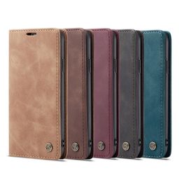 Étuis portefeuille avec porte-cartes pour Iphone 13 Pro Max 12 11 étui de téléphone à rabat en cuir PU