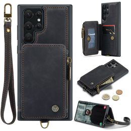 Étuis de téléphone design portefeuille pour iPhone 15 Pro Max 15Pro 13 Pro 12 14 Pro 11 XR Samsung Galaxy S24 S23 S22 Ultra Fashion Wallet Card Holder Luxury Mobile case