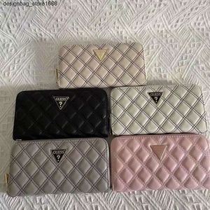 Cartera Diseñador Descuento de fábrica Marca Inicio Coche Puntada Diamante Rejilla Triángulo invertido Bolso minimalista Bolso