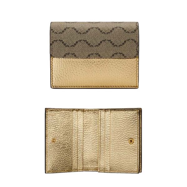 portefeuille concepteur femme luxe pour hommes sac de cartes de portefeuille authentique en cuir à cinq supports de cartes à sac à main