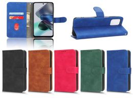 Cajones de cuero para la billetera para Motorola G13 G23 G53 G73 X40 Moto E13 E22 E22I E22S G32 G42 G62 G72 G52 G82 Case Flip Book Stand Card Cov4124913