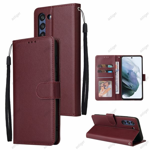 Fundas de teléfono de piel sintética tipo billetera con ranura para tarjetas, soporte para marco de fotos para Samsung Galaxy J8 J7 J6 J5 J4 J3 J2 Prime A9 A8 A7 A6 Plus