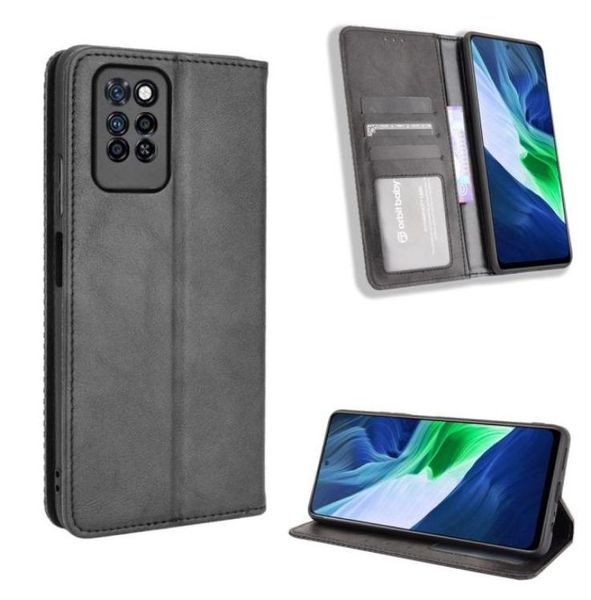 Fundas tipo billetera de cuero PU para infinix Note 10 Pro NFC, funda protectora magnética con soporte para libro, tarjeta Zero 8 Cover8440870