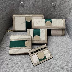 Billetera de billetera carteras de alta calidad de lujo de cuero real multicolor soporte de caja original soltero clásico bolsillo de bolsillo larga cartera billeteras diseñador de diseñadores de damas