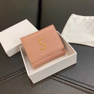 billetera Women Wallet Pursos Diseñador de billeteras de bolsas para hombres Tiñador de cartas de monedas Damas Long Clip de moda