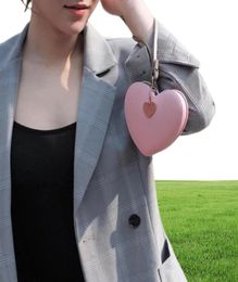 Portefeuilles 2021 dames monnons sac à main rose fille en forme d'embrayage en forme de cœur mignonne femme17393810