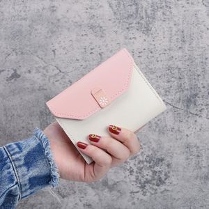 Portefeuilles 2023 Wallet Wallet Short Women Munt Purse For Woman Card Holder Small Ladies Female Hasp Mini Clutch Girl