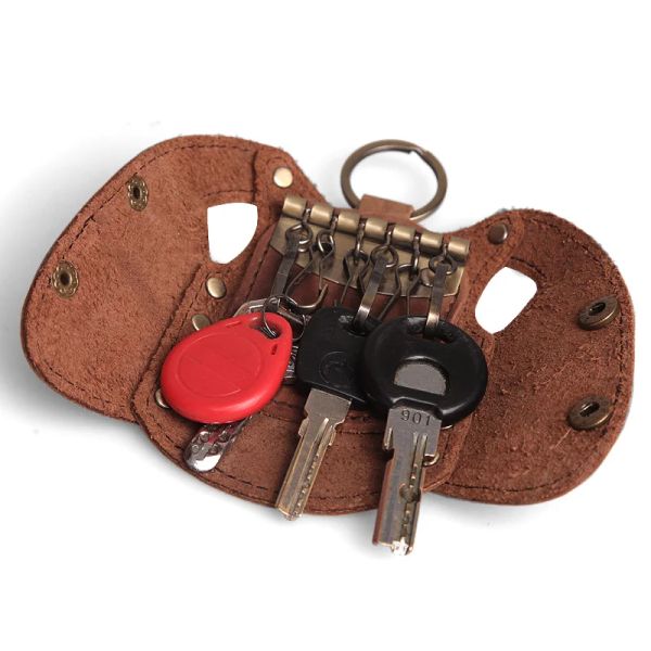 Portefeuille Coupbler légende 2021 Vintage authentique en cuir de voiture porte-clés hommes portefeuille porte-armé de la porte.