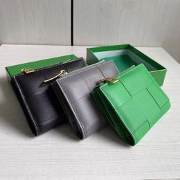 billeteras para hombres diseñador Carteras de marca de lujo Diseñadores de animales para hombres Cartera corta de moda Cuero Negro Serpiente Tigre Abeja Mujeres Monedero de lujo Titulares de tarjetas