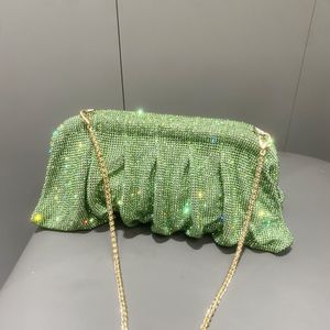 Wallets voor vrouwen luxe designer tassen diamant schoudertas dames feesttas draagbare messenger tas voor meisjes feest cluth wallets